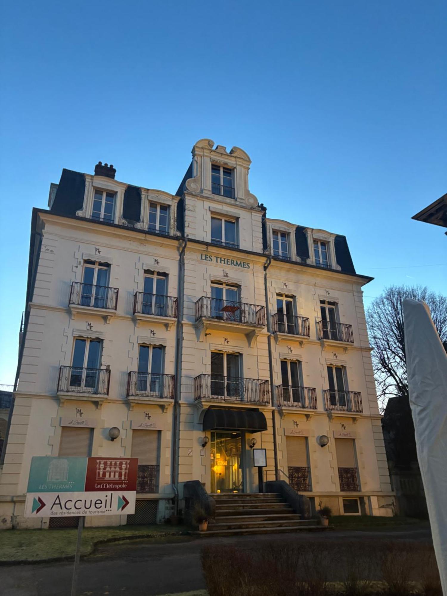 Hotels & Residences - Les Thermes Luxeuil-les-Bains Exterior foto